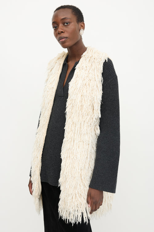 Isabel Marant SS 2015 Fringe Alfie Vest