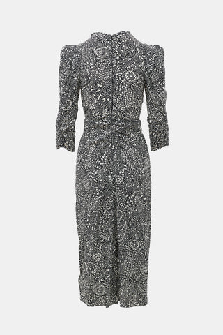 Isabel Marant Silk Paisley Albi Dress