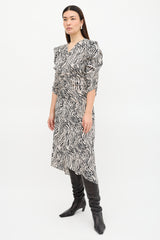 Isabel Marant Silk Printed Albi Dress