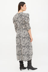 Isabel Marant Silk Printed Albi Dress
