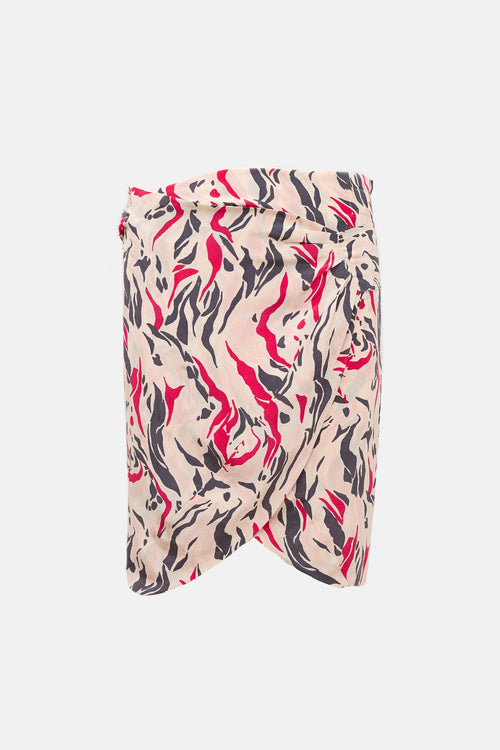 Isabel Marant Silk Wrap Skirt