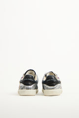 Isabel Marant Silver & Multi Leather Lightning Sneaker