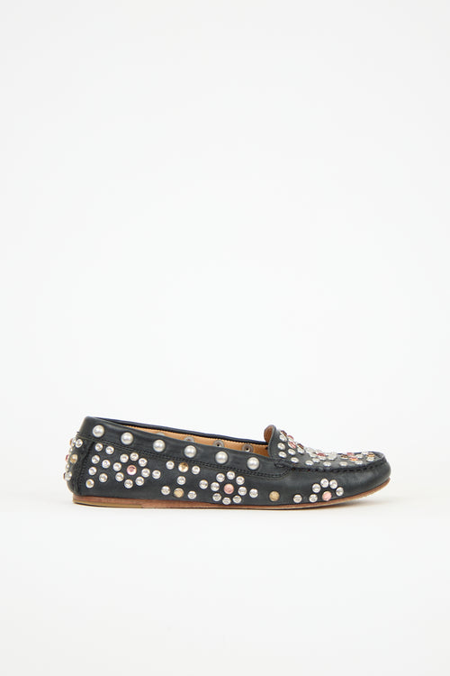 Isabel Marant Leather Studded Loafer