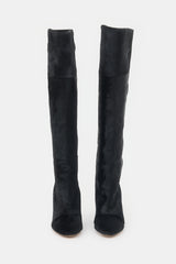 Isabel Marant Suede & Hair Shiela Knee Boot