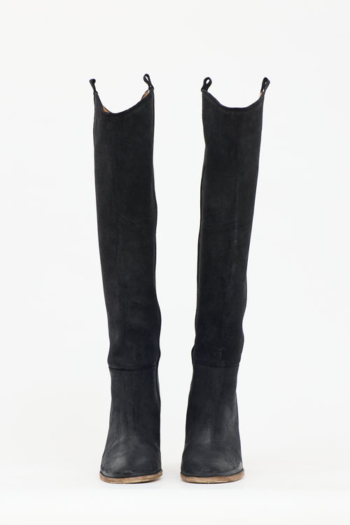 Isabel Marant Suede Delphia Boot