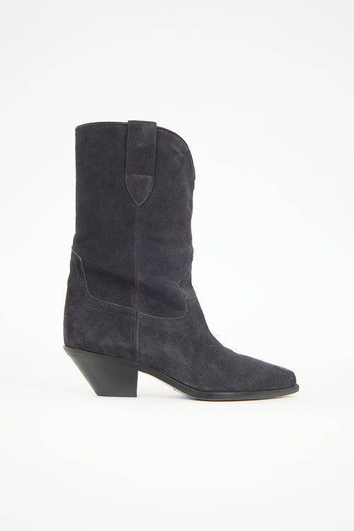 Isabel Marant Suede Duerto Western Boot