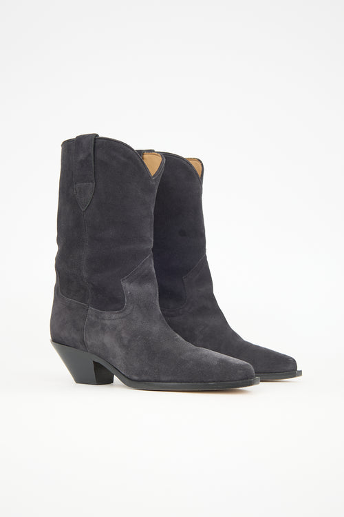 Isabel Marant Suede Duerto Western Boot