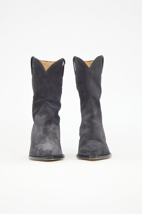 Isabel Marant Suede Duerto Western Boot