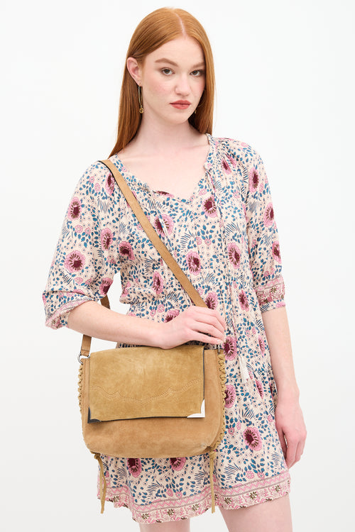 Isabel Marant Suede Kleny Whipstitch Bag