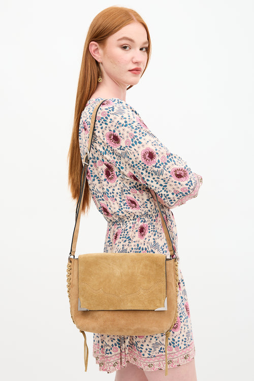 Isabel Marant Suede Kleny Whipstitch Bag