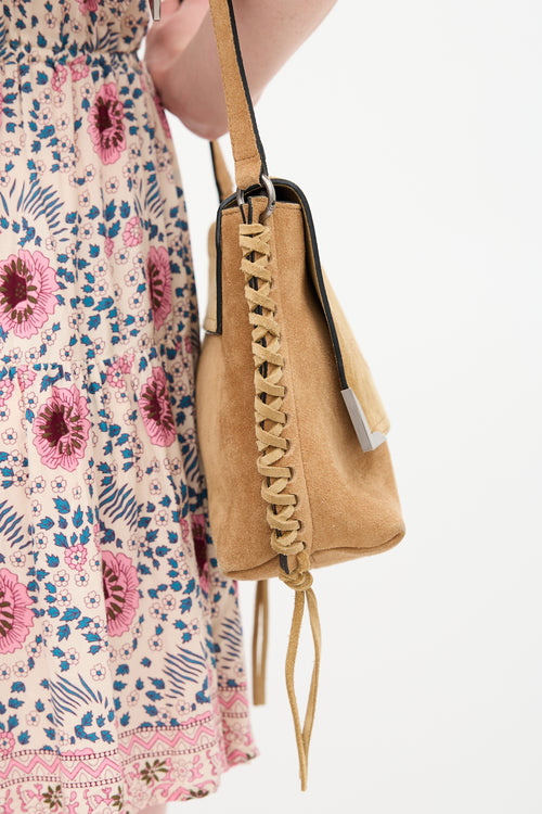 Isabel Marant Suede Kleny Whipstitch Bag