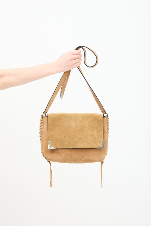 Isabel Marant Suede Kleny Whipstitch Bag