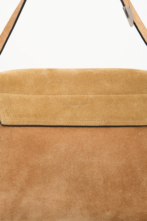 Isabel Marant Suede Kleny Whipstitch Bag
