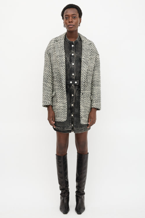 Isabel Marant Tweed Ilaria Coat