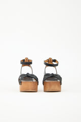 Isabel Marant Étoile Leather Zia Wedge Sandal