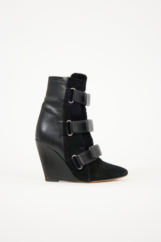 Isabel Marant Leather & Suede Scarlet Boot