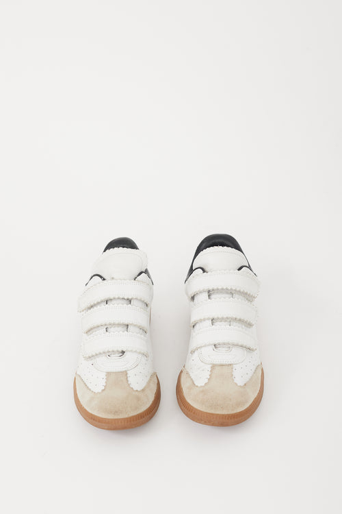 Isabel Marant White Leather Bethy Sneaker
