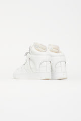 Isabel Marant White Brooklee High Top Sneaker