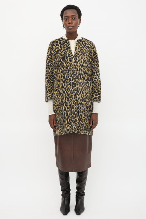 Isabel Marant Wool Emmett Patterned Coat