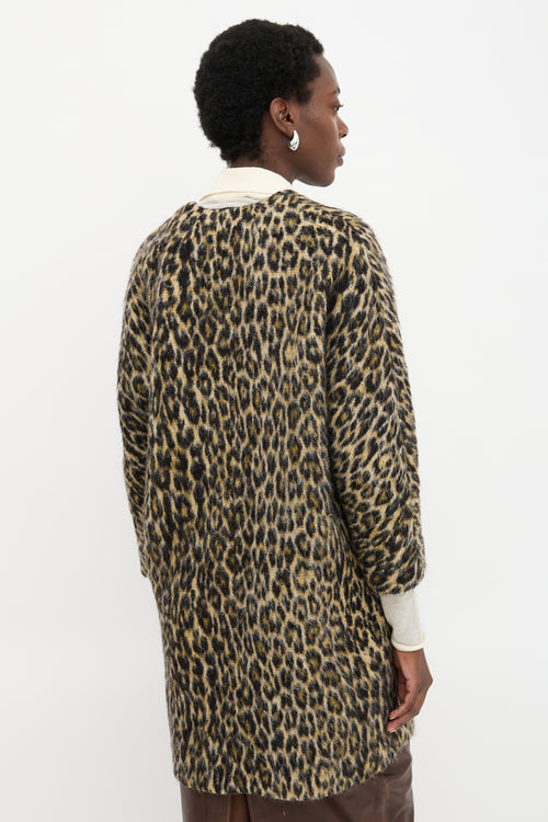 Isabel Marant Wool Emmett Patterned Coat