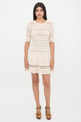Isabel Marant Étoile Crochet Fauve Dress