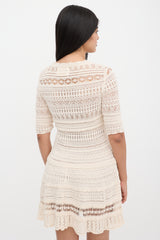 Isabel Marant Étoile Crochet Fauve Dress