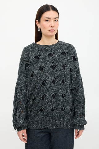 Isabel Marant Étoile Cut Out Knit Sweater