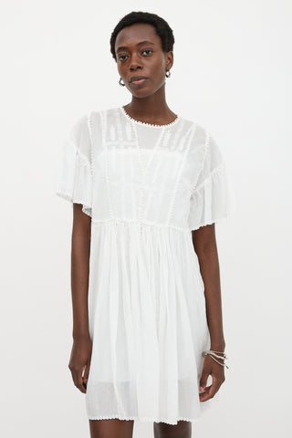 Isabel Marant Étoile Embroidered Alba Dress
