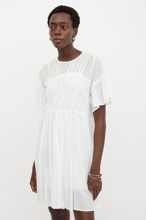 Isabel Marant Étoile Embroidered Alba Dress