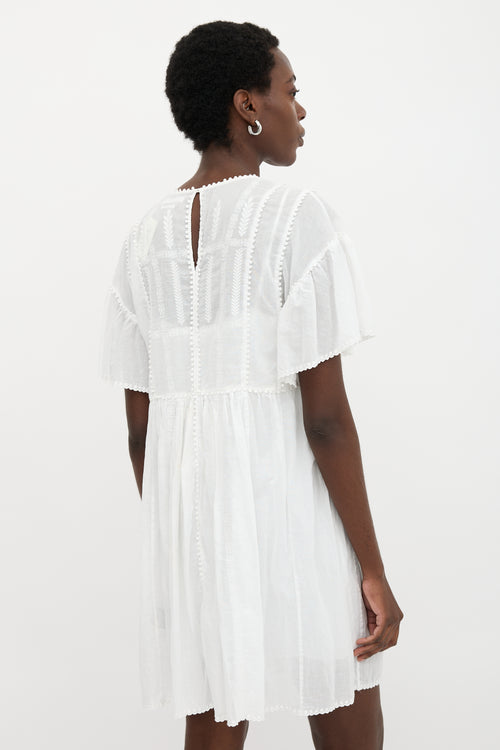 Isabel Marant Étoile Embroidered Alba Dress