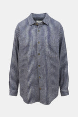 Isabel Marant Étoile Flannel Pinstripe Shirt