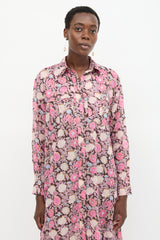 Isabel Marant Étoile Floral Eliane Shirt Dress