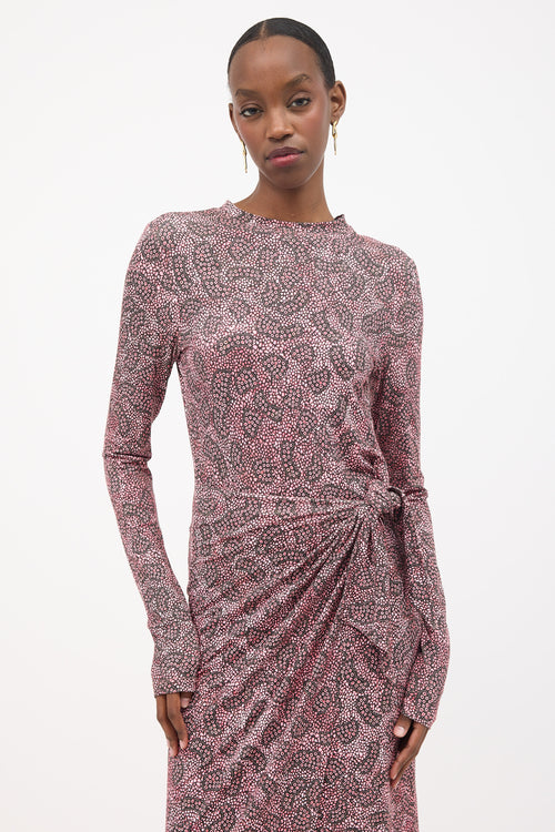 Isabel Marant Étoile Jersey Lisy Wrap Dress