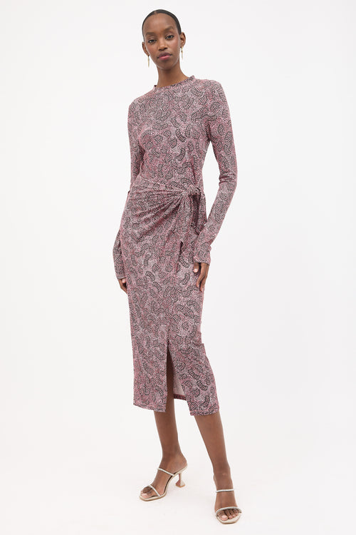 Isabel Marant Étoile Jersey Lisy Wrap Dress