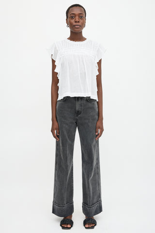 Isabel Marant Étoile Layona Pleated Blouse