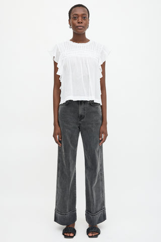Isabel Marant Étoile Layona Pleated Blouse