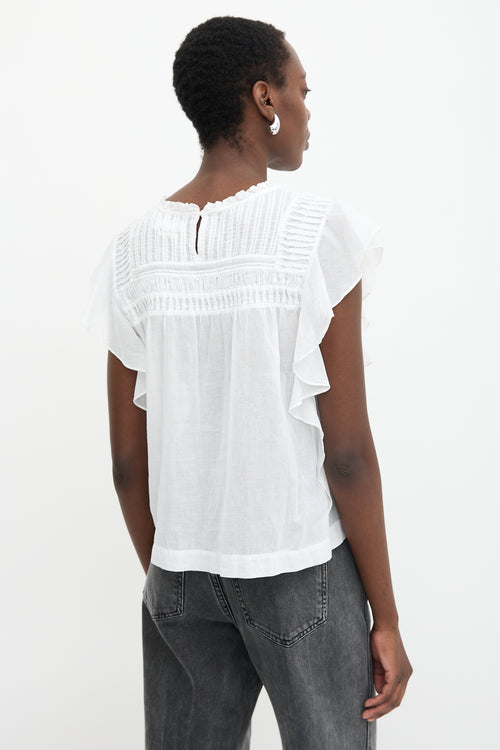 Isabel Marant Étoile Layona Pleated Blouse