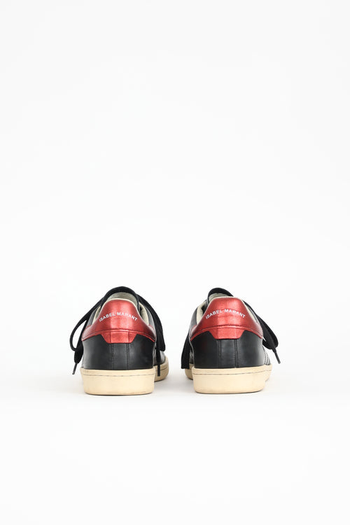 Isabel Marant Étoile Leather Bart Sneaker