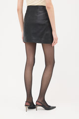 Isabel Marant Étoile Leather Kakili Wrap Skirt