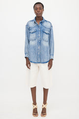 Isabel Marant Étoile Lyocell Denim Taniami Shirt