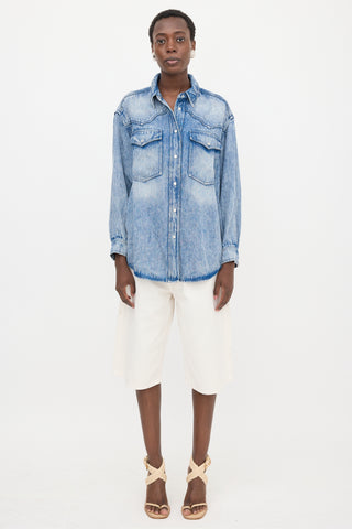 Isabel Marant Étoile Lyocell Denim Taniami Shirt