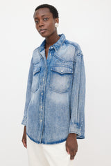 Isabel Marant Étoile Lyocell Denim Taniami Shirt