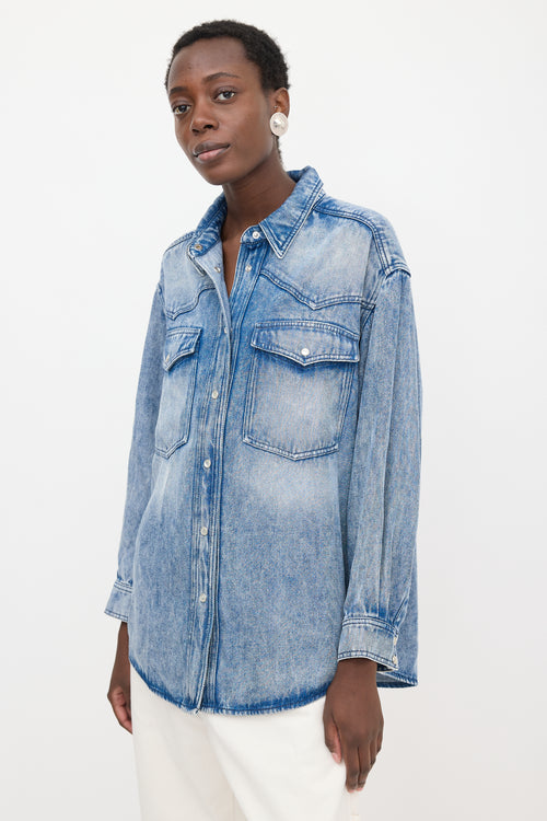 Isabel Marant Étoile Lyocell Denim Taniami Shirt