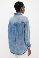 Isabel Marant Étoile Lyocell Denim Taniami Shirt