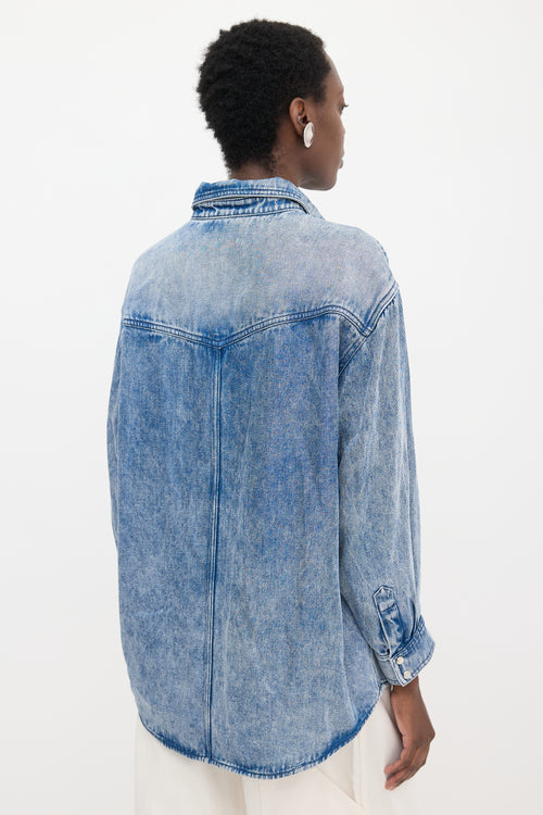 Isabel Marant Étoile Lyocell Denim Taniami Shirt