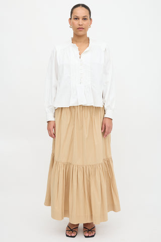 Isabel Marant Étoile Pleated Okina Blouse