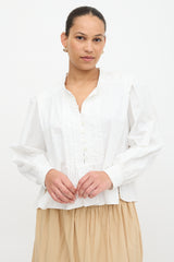 Isabel Marant Étoile Pleated Okina Blouse