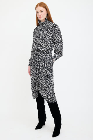 Isabel Marant Étoile Printed High Low Skirt