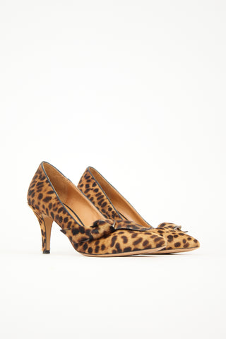 Isabel Marant Étoile Printed Hair Poppy Pump