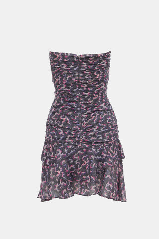 Isabel Marant Étoile Printed Ilanka Halter Dress